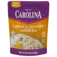 Carolina Jasmine Rice, Garlic & Olive Oil, 8.8 Ounce