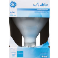 GE Light Bulb, Indoor Floodlight, Soft White, 65 Watts, 1 Each