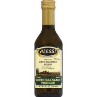 Alessi Vinegar, White Balsamic, Di Modena, 8.5 Ounce