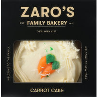 Zaro's Family Bakery Carrot Cake, 15.2 Ounce