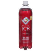 Sparkling Ice Sparkling Water, Zero Sugar, Black Cherry Flavored, 33.8 Fluid ounce