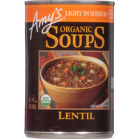 Amy's Soups, Organic, Lentil, 14.5 Ounce