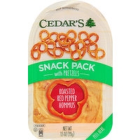 Cedar's Snack Pack with Pretzels, Roasted Red Pepper Hummus, 3.5 Ounce