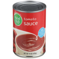 Food Club Tomato Sauce, 15 Ounce