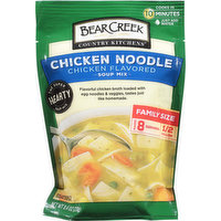 Bear Creek Country Kitchens Soup Mix, Chicken Noodle Flavored, Family Size, 8.4 Ounce