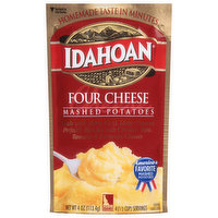 Idahoan Mashed Potatoes, Four Cheese, 4 Ounce