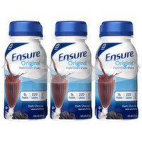 Ensure Original Nutrition Shake Dark Chocolate Ready-to-Drink, 48 Fluid ounce