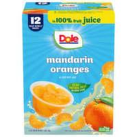 Dole Mandarin Oranges, in 100% Fruit Juice, 12 Each