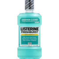 Listerine Mouthwash, Antiseptic, Freshburst, 1 Litre