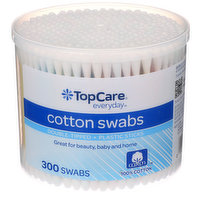 TopCare Cotton Swabs, 300 Each