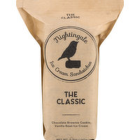 Nightingale Ice Cream Sandwiches, The Classic, 5.2 Ounce