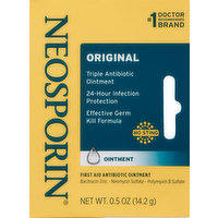 Neosporin Triple Antibiotic Ointment, No Sting, Original, 0.5 Ounce