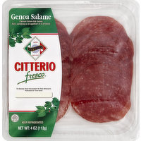 Citterio Salame, Genoa, 4 Ounce