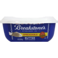 Breakstone's Butter, Spreadable, with Canola Oil, 8 Ounce