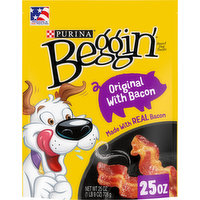 Beggin' Dog Treats, Original with Bacon, 25 Ounce