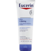 Eucerin Daily Moisturizing Creme, Skin Calming, Fragrance Free, 8 Ounce