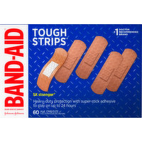 Band-Aid Adhesive Bandages, All One Size, 60 Each