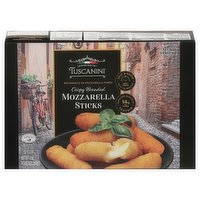 Tuscanini Mozzarella Sticks, Crispy Breaded, 7 Ounce