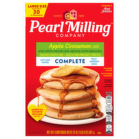 Pearl Milling Company Pancake & Waffle Mix, Apple Cinnamon Flavor, Large Size, 24 Ounce