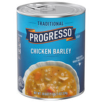 Progresso Soup, Chicken Barley, Traditional, 18.5 Ounce