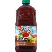 Apple & Eve 100% Juice, Apple Juice, Natural Style, 64 Ounce