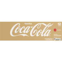 Coca-Cola Cola, Vanilla, Fridge Pack, 12 Each