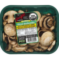 Giorgio Mushrooms, Organic, Sliced, 8 Ounce