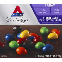 Atkins Candies, Chocolate Peanut, 5 Each