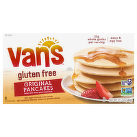 Van's Pancakes, Gluten Free, Original, 8 Each