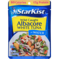 StarKist Tuna, White, Albacore, Wild Caught, 2.6 Ounce