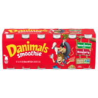 Danimals Smoothie, Watermelon/Strawberry, 12 Each