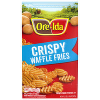 Ore-Ida Waffle Fries, Crispy, 22 Ounce
