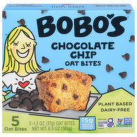 Bobo's Oat Bites, Chocolate Chip, 5 Each