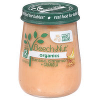 Beech-Nut Banana, Cinnamon + Granola, Stage 2 (6 Months+), 4 Ounce