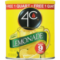 4C Drink Mix, Lemonade, 18.6 Ounce