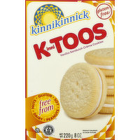Kinnikinnick Cookies, Sandwich Creme, Vanilla, 8 Ounce