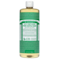 Dr. Bronner's Pure-Castile Soap, 18-In-1 Hemp Almond, 32 Fluid ounce