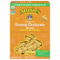 Annie's Bunny Grahams, Organic, Honey, 7.5 Ounce