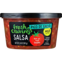 Fresh Cravings Salsa, Pico De Gallo, Mild, 14 Ounce