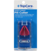 TopCare Safety Shield Pill Cutter, 1 Each