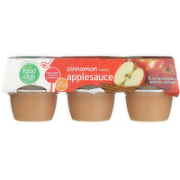 Food Club Cinnamon Flavored Applesauce, 24 Ounce