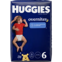 Huggies Diapers, Disney Baby, 6 (Over 35 lb), 15 Each
