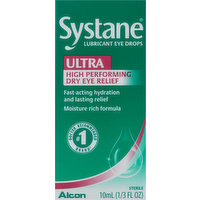 Systane Lubricant Eye Drops, Ultra, High Performing Dry Eye Relief, 0.33 Fluid ounce