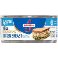 Swanson Chicken Breast, White, Premium Chunk, 4.5 Ounce