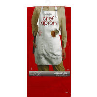 Royal Crest Chef Apron, Adjustable, One Size Fits All, 1 Each