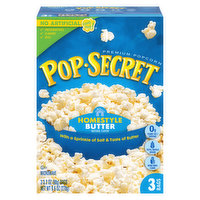 Pop-Secret Popcorn, Premium, Homestyle Butter, 3 Each