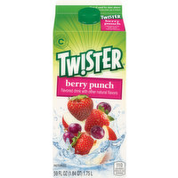 Twister Flavored Drink, Berry Punch
