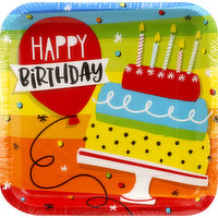 Party Creations Plates, Hoppin' Birthday Cake, 8 Each