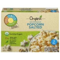 Full Circle Market Popcorn, Salted, Microwave, 3 Each