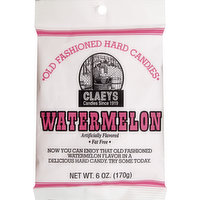 Claeys Hard Candies,  Old Fashioned, Watermelon, 6 Ounce